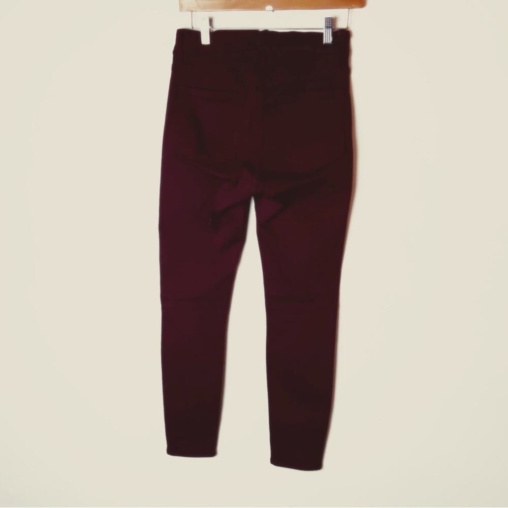 SZ 4/27 Good American Maroon Jeans Good Legs